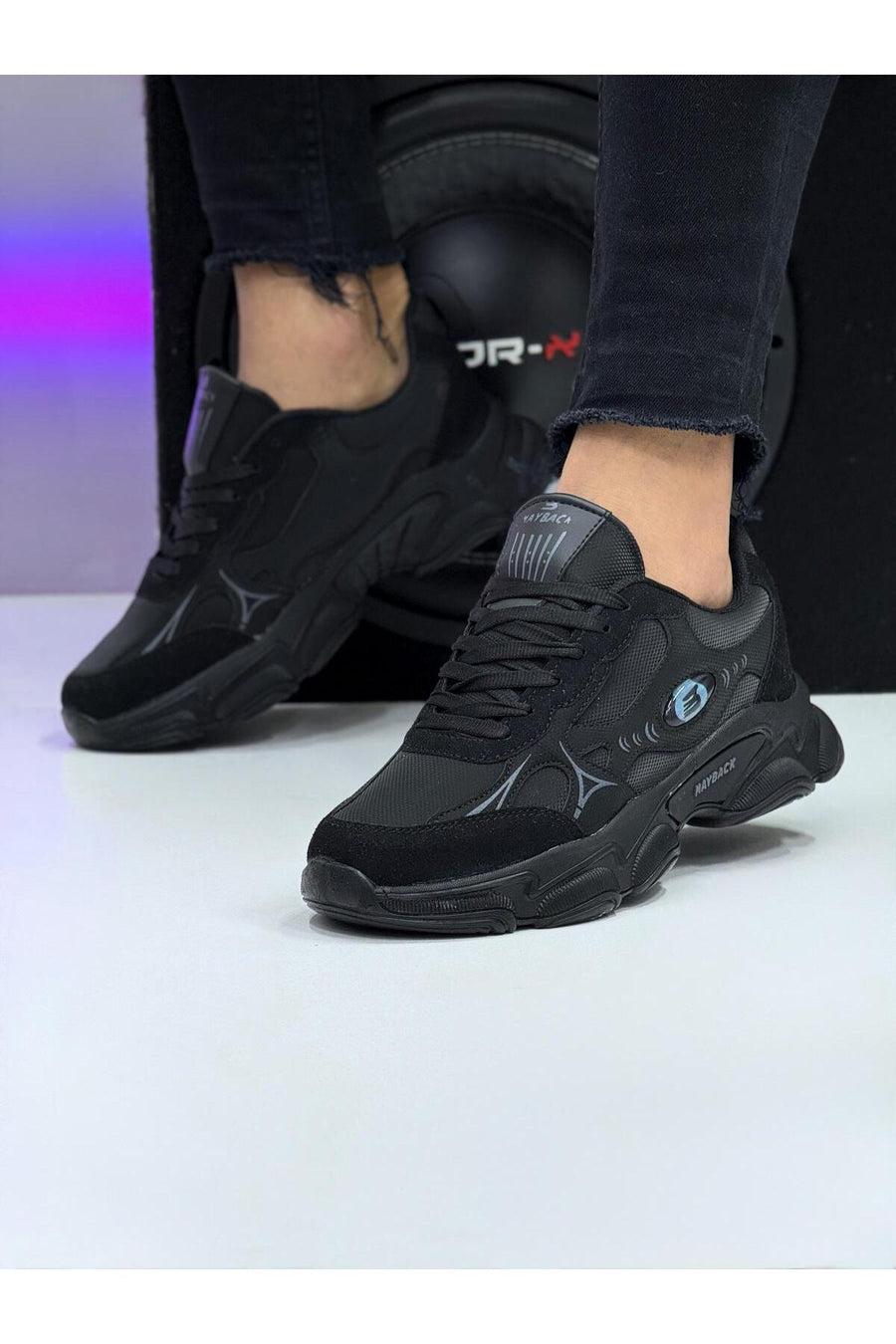 mayback Erkek Günlük Ortopedik Sneaker Ayakkabı - Siyah