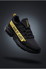 Riccon Siyah Erkek Cilt Sneaker 0012santo - Siyah