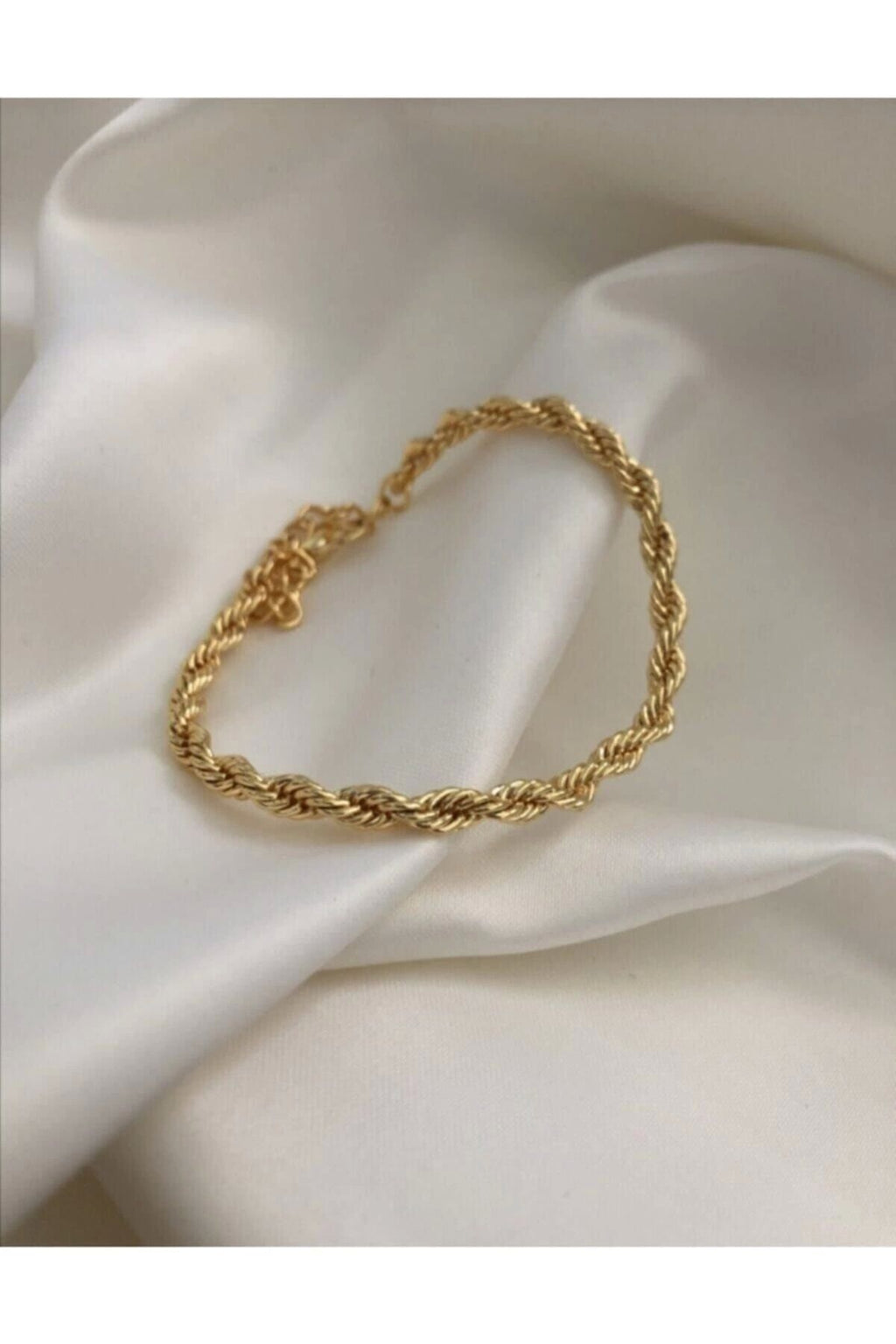 ZÜMRA Gold Kaplama Bayan Burgu Bileklik