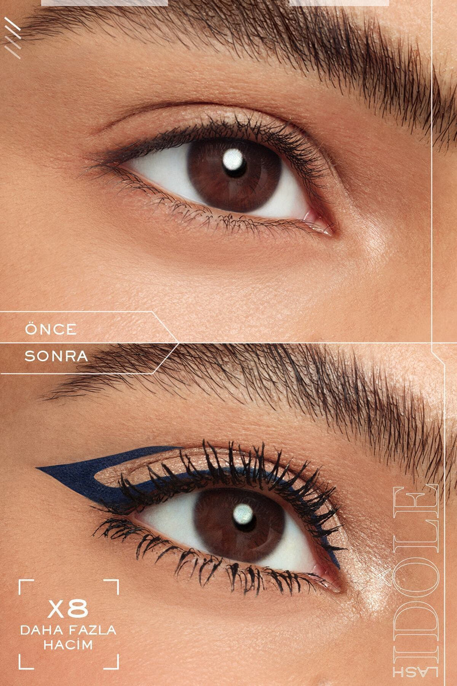 Lancome Lash Idole Lifting Etkili Hacim veren Maskara 01 Siyah 3614273066365