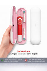 Wober Oral-b Şarjlı Diş Fırçası Için Saklama Kabı/kutusu, Sadece Pro, Vitality Ve Starter Serisine Uyumlu!