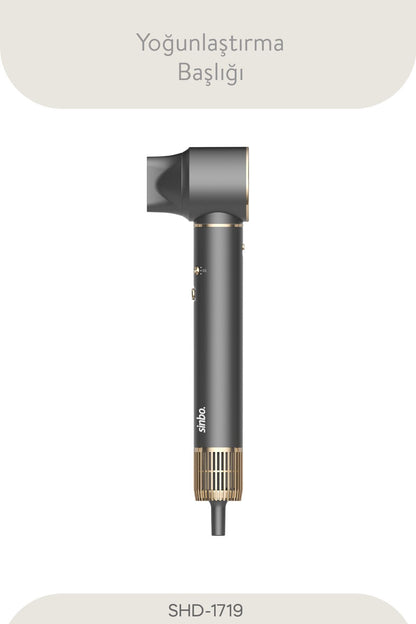 Sinbo Pro Airwrap Compact Uzun Multi-Styler Hava Üfleme inBldc Saç Şekillendirici -Graphite Gray - Görsel 7