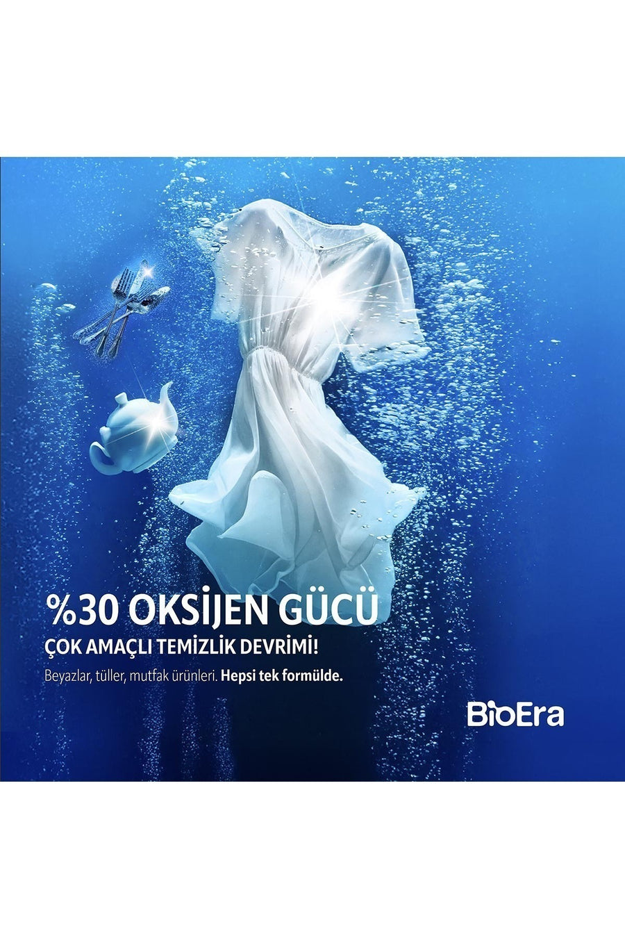 BioEra Aktif Oksijenli Güçlü Etkili Beyazlatıcı Toz Çamaşır Sodası Leke ve Grileşme Karşıtı 750g