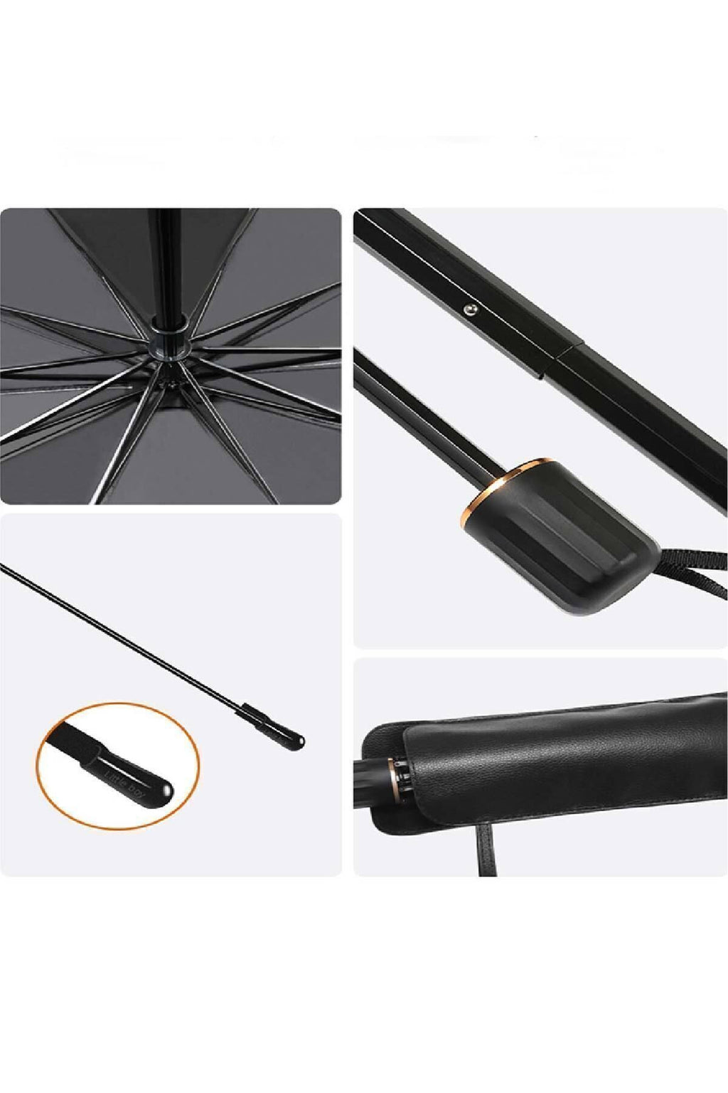 Mega Oto Market Oto Araba Güneşlik Şemsiye Tip Ön Cam Güneş Önleyici Katlanabilir 140cm X 75cm - #049B24 2