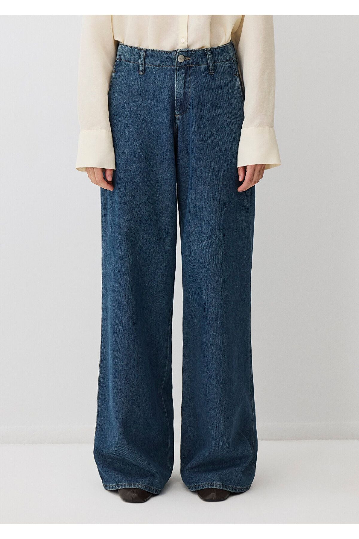 Mavi Maribel Edition Puslu Indigo Si Jean Pantolon - Görsel 3