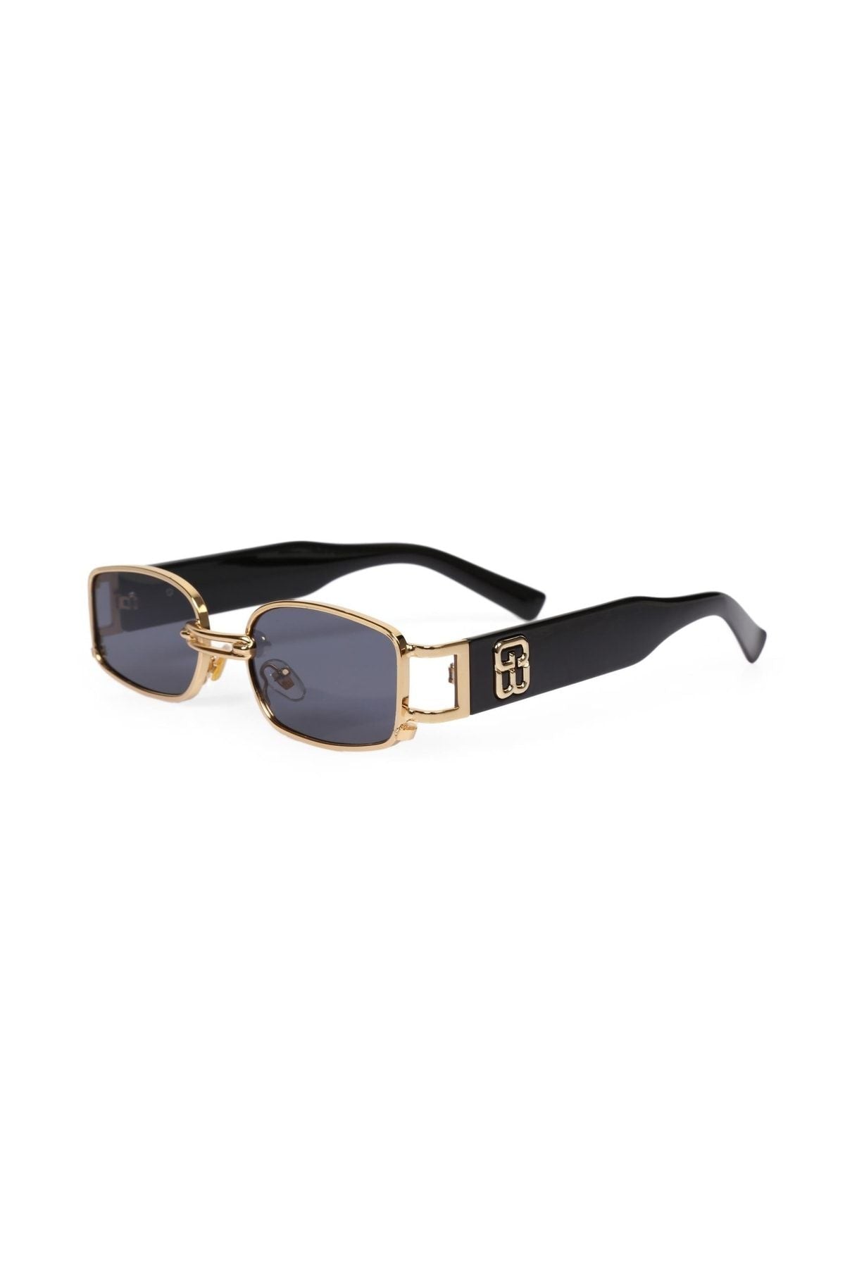 Angel Eyes Dikdörtgen Siyah Unisex Güneş Gözlüğü Ywl-a - Görsel 2