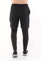 Ghassy Co Erkek Running Hızlı Kuruma Micropoly Halısaha Antrenman Fitness Uzun Taytlı Outdoor Şort - Acik