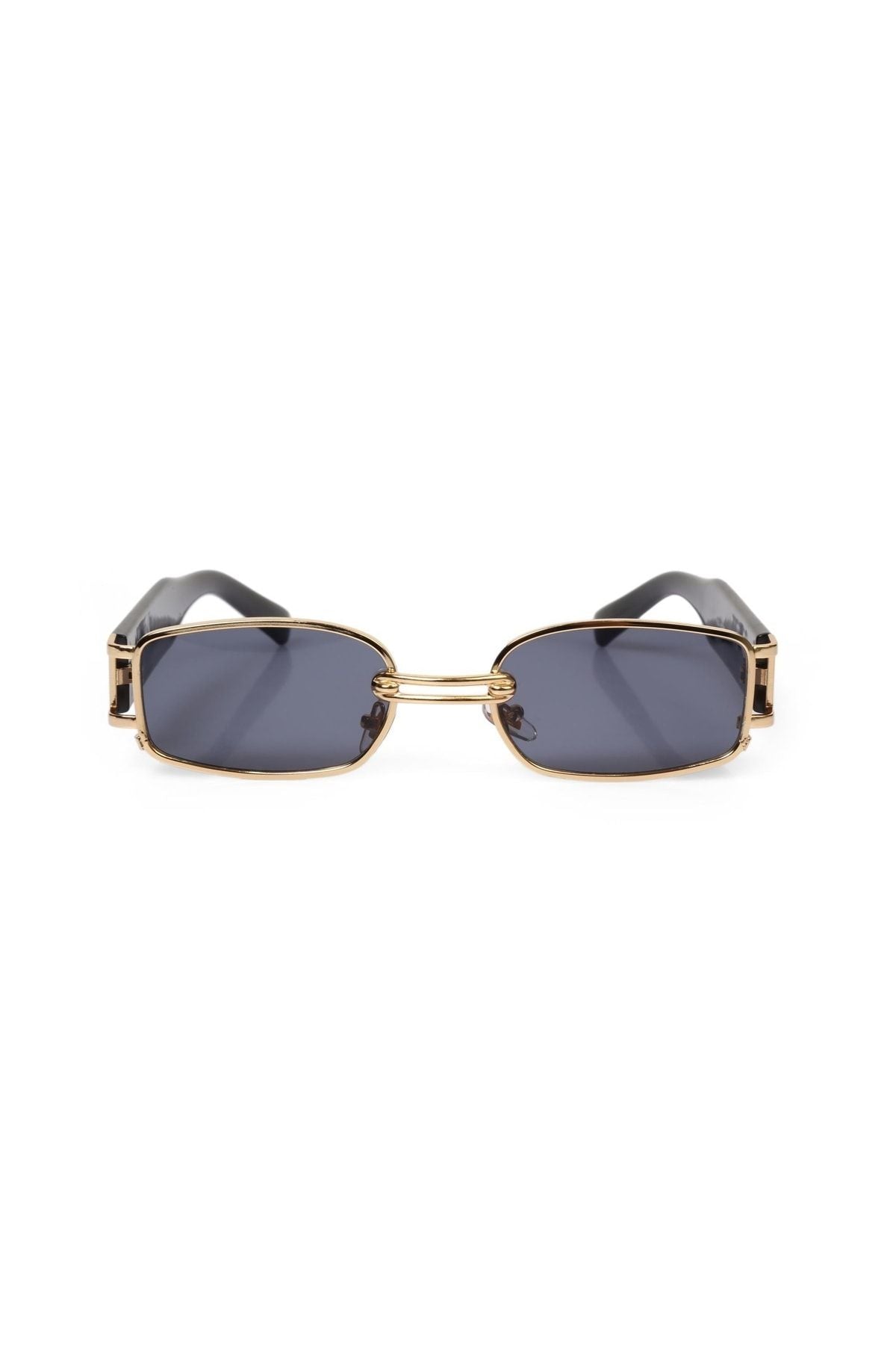 Angel Eyes Dikdörtgen Siyah Unisex Güneş Gözlüğü Ywl-a - Görsel 5