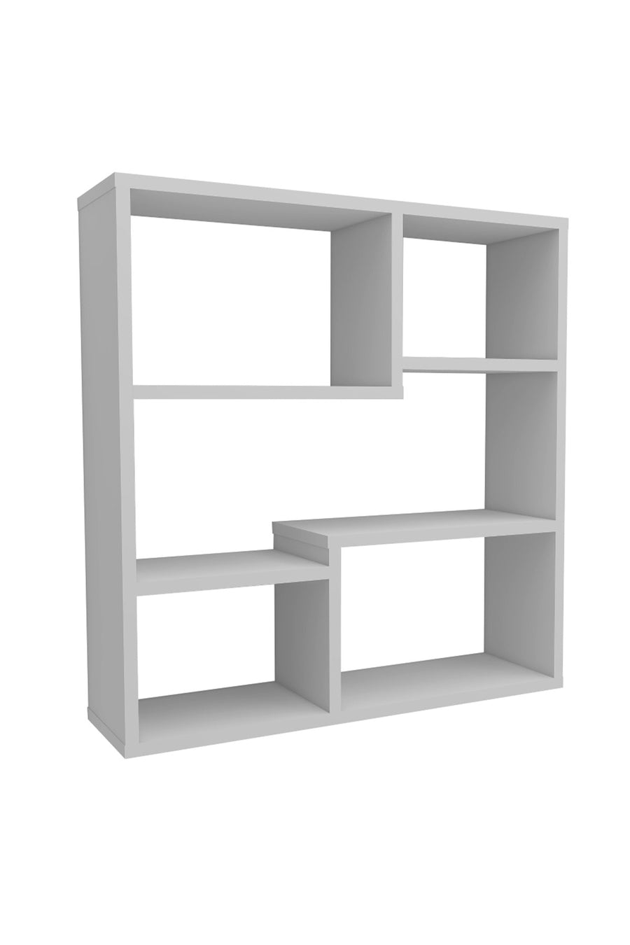 Enda Home 5 Bölmeli Duvar Rafı, Mutfak Rafı, Oturma Odası Rafı
