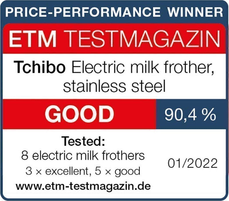 Tchibo Elektrikli Süt Köpürtücü, Paslanmaz Çelik